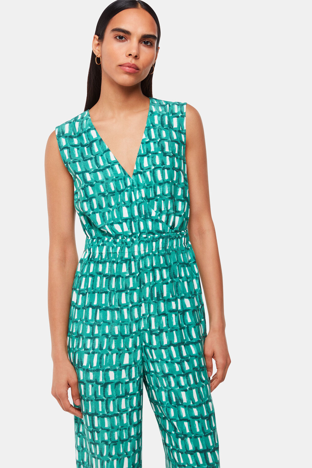 Linked Smudge Lorna Jumpsuit